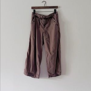 Pilcro by Anthropologie Wide Leg cropped pants